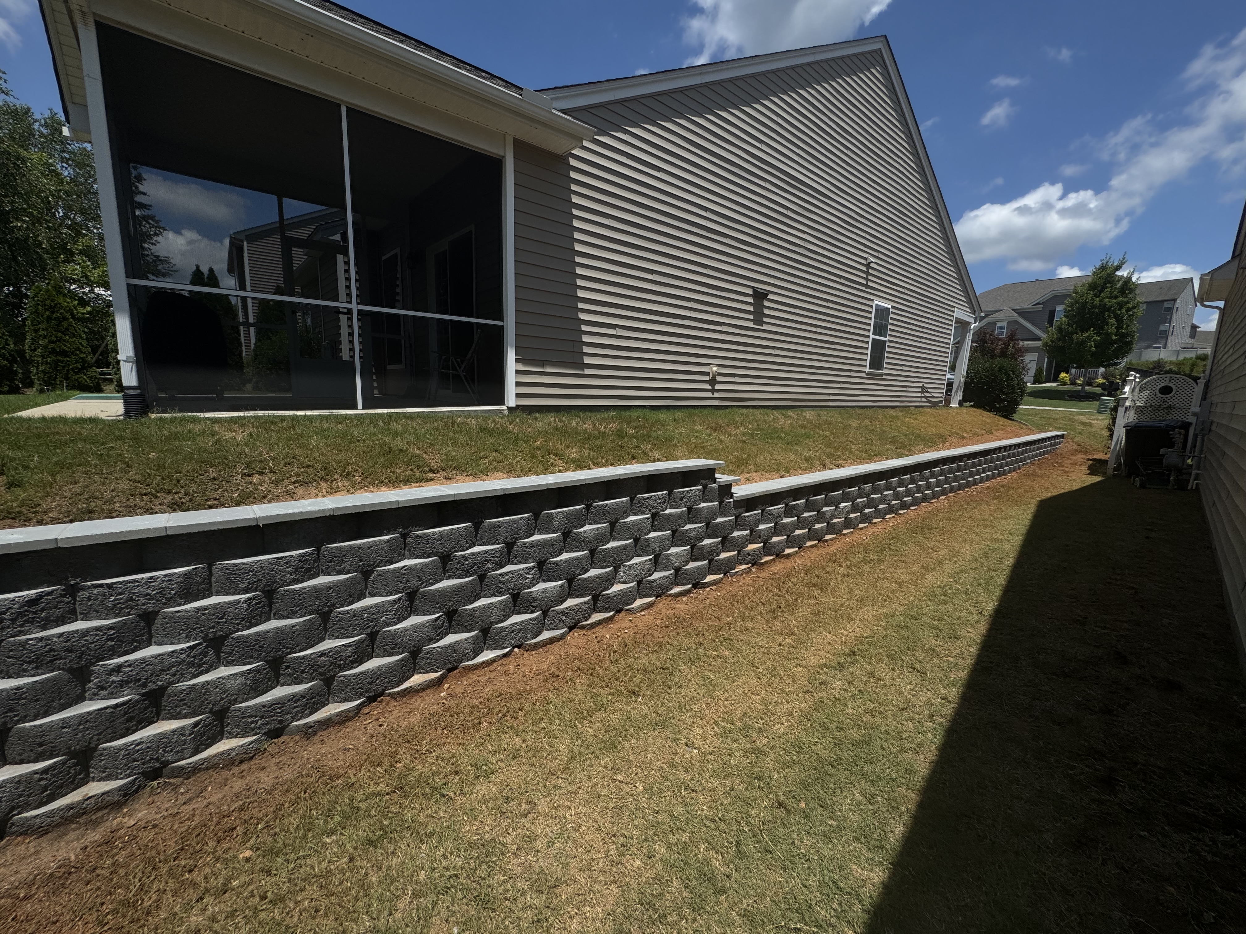 After — Hardscaping Transformation Project 4