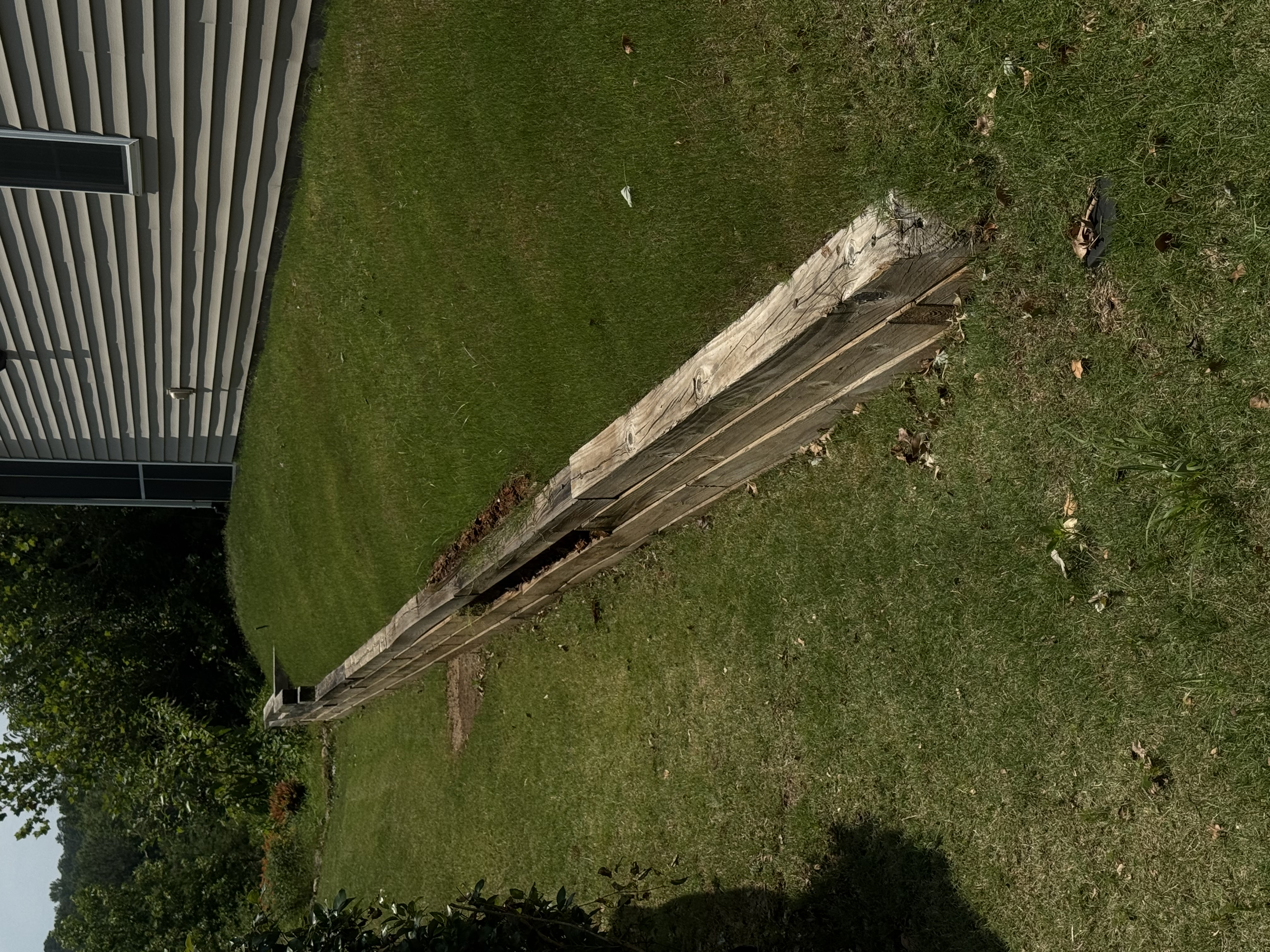 Before — Hardscaping Transformation Project 4